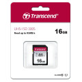 Transcend Карта пам'яті Transcend 16GB SDHC class 10 UHS-I U1 (TS16GSDC300S)