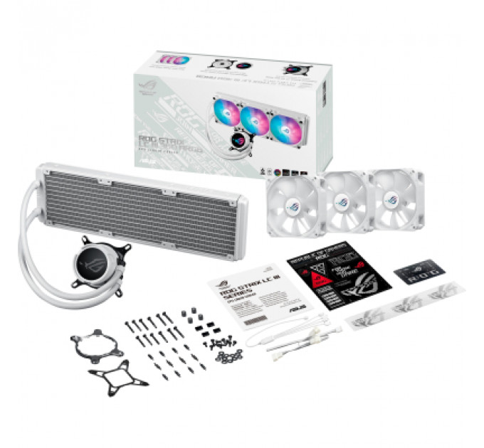 Система рідинного охолодження ASUS ROG-STRIX-LC-III-360-ARGB-WHT (90RC00T2-M0UAY0)