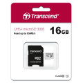 Transcend Карта пам'яті Transcend 16GB microSDHC class 10 UHS-I U1 (TS16GUSD300S-A)