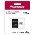 Transcend Карта пам'яті Transcend 128GB microSDXC class 10 UHS-I U3 (TS128GUSD300S-A)