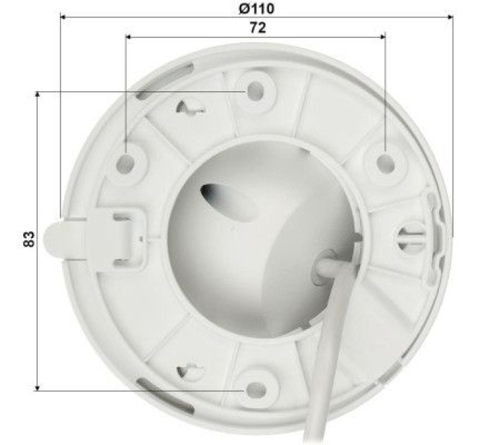 Dahua Камера відеоспостереження Dahua DH-IPC-HDW2449T-S-IL (3.6)