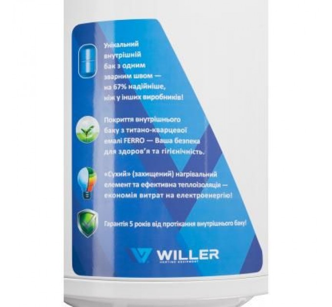 Willer Бойлер Willer EV100DR optima