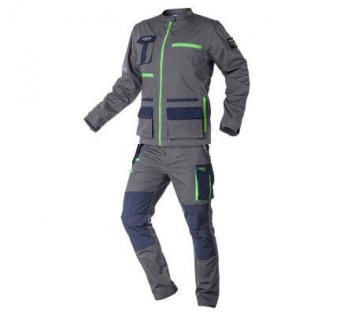 Neo Tools Штани робочі Neo Tools Premium, розмір XXXL(58), тканина ripstop, 210 г/м2,бавовна (81-227-XXXL)