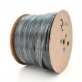Ritar Кабель мережевий Ritar FTP 305м, cat 6, CU, КНПЭ 4*2*0,54мм, Black, outdoor (00553)
