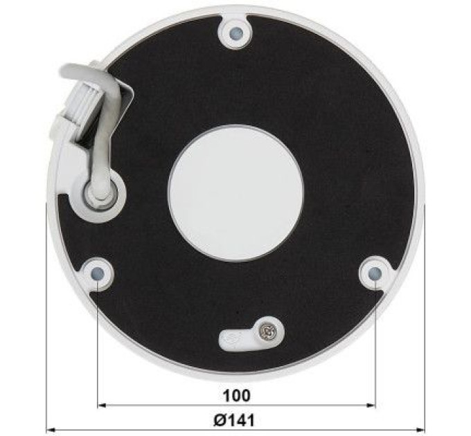 Hikvision Камера відеоспостереження Hikvision DS-2CD1743G0-IZ(C) (2.8-12)