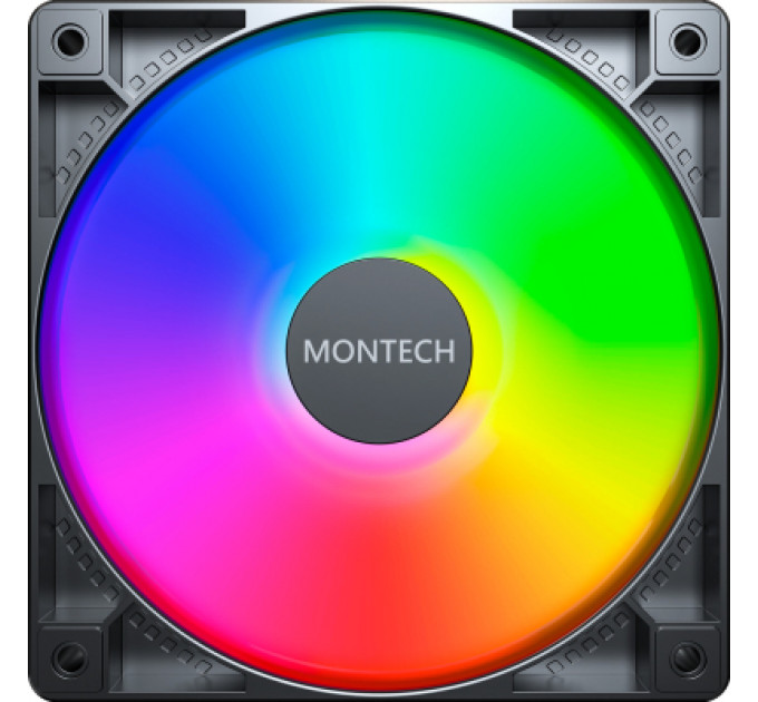 Кулер до корпусу MONTECH GF120 PWM BLACK