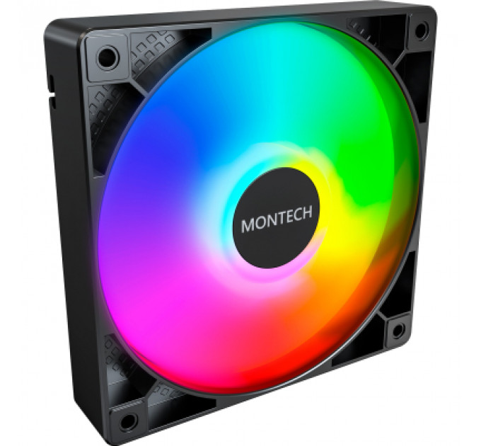 Кулер до корпусу MONTECH GF120 PWM BLACK