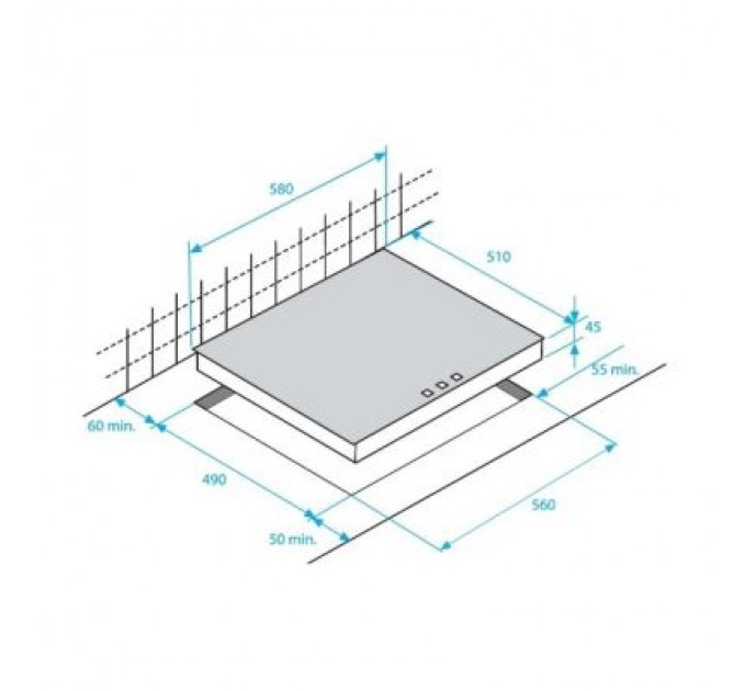 Beko Варочна поверхня Beko HIC 64403 T (HIC64403T)