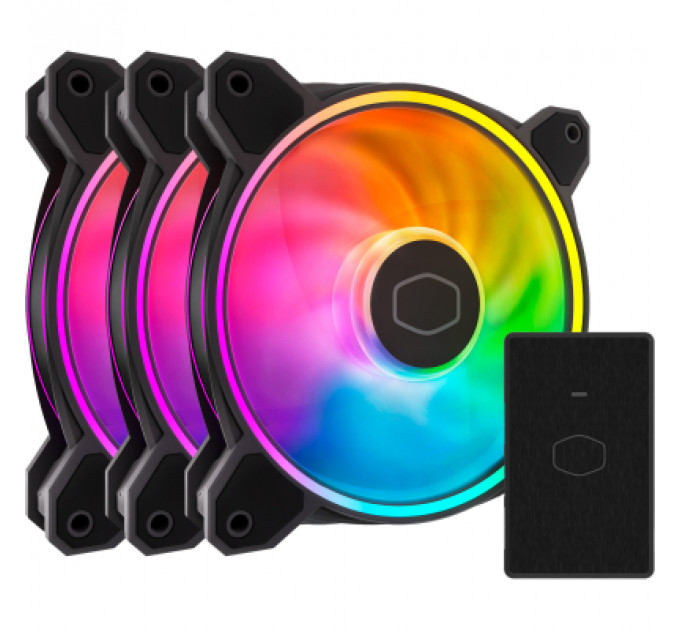 Кулер до корпусу CoolerMaster MF120 Halo 3in1 RGB (MFL-B2DN-213P2-R2)