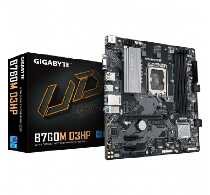 Материнська плата GIGABYTE B760M D3HP