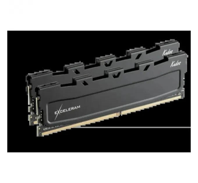 Модуль пам'яті для комп'ютера DDR5 32GB (2x16GB) 6000 MHz Black Kudos eXceleram (EK50320603238CD)