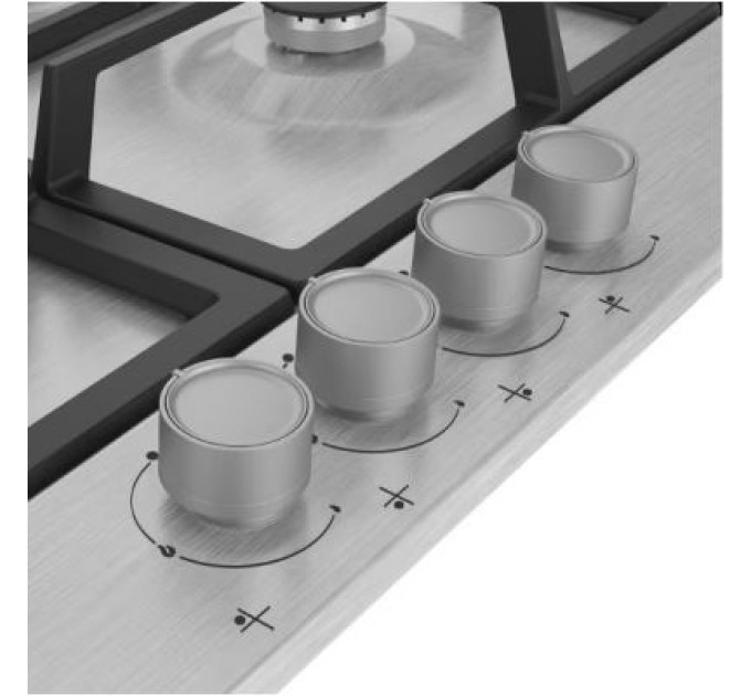 Beko Варочна поверхня Beko HIAG 64225 SX (HIAG64225SX)