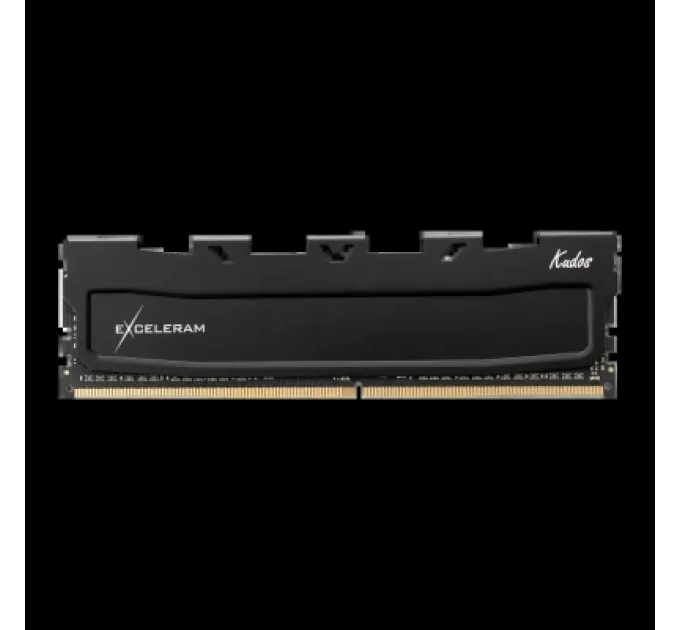 Модуль пам'яті для комп'ютера DDR5 32GB (2x16GB) 6400 MHz Black Kudos eXceleram (EK50320643039CD)