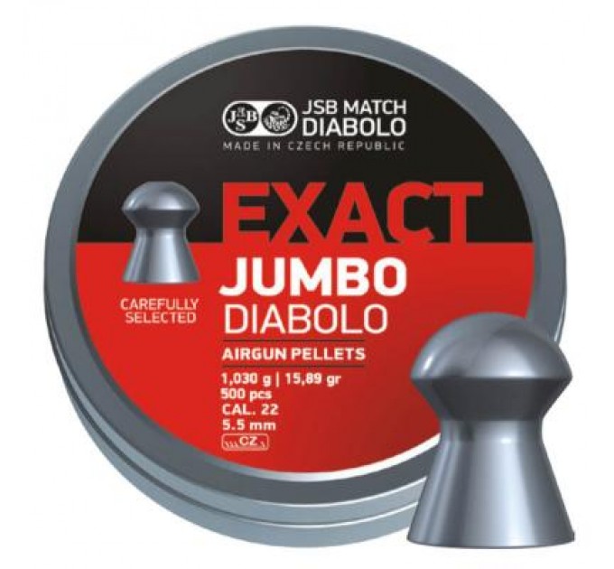 JSB Пульки JSB Diablo Jumbo Exact 250 шт. (546247-250)