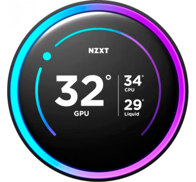 Система рідинного охолодження NZXT Kraken Elite RGB 360mm AIO (RL-KR36E-B2)