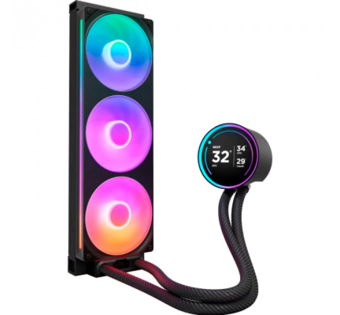 Система рідинного охолодження NZXT Kraken Elite RGB 360mm AIO (RL-KR36E-B2)
