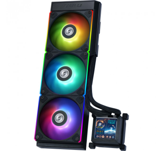 Система рідинного охолодження Lian Li HydroShift LCD 360R, Black (G89.GHSLCD36RB.00)