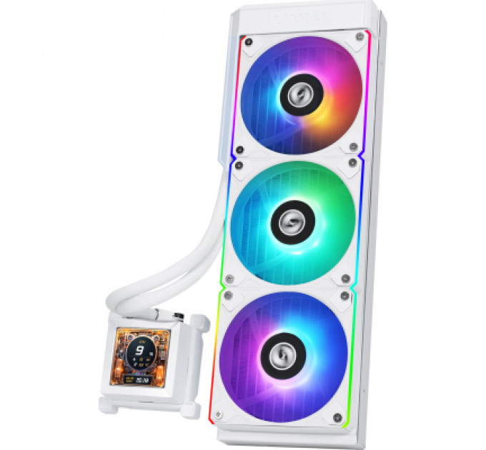 Система рідинного охолодження Lian Li HydroShift LCD 360R, White (G89.GHSLCD36RW.00)