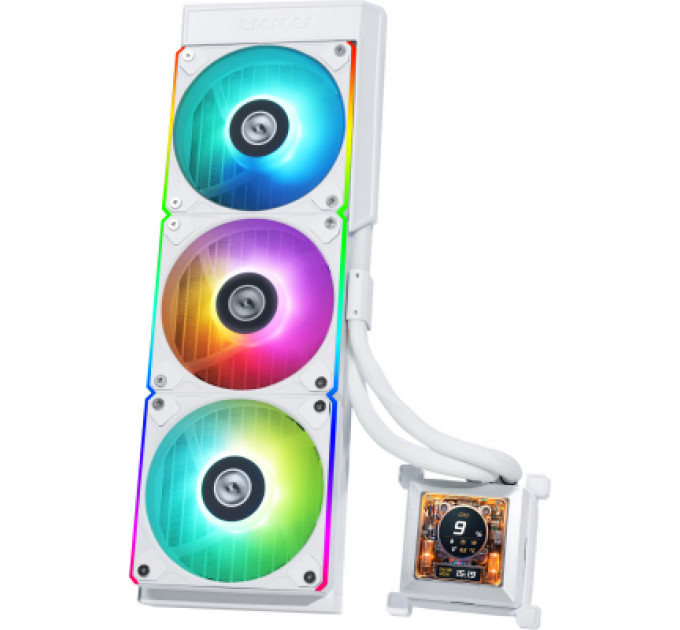 Система рідинного охолодження Lian Li HydroShift LCD 360R, White (G89.GHSLCD36RW.00)