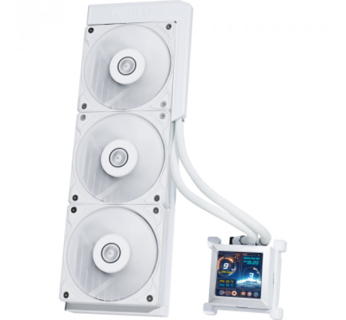 Система рідинного охолодження Lian Li HydroShift LCD 360S, White (G89.GHSLCD36SW.00)