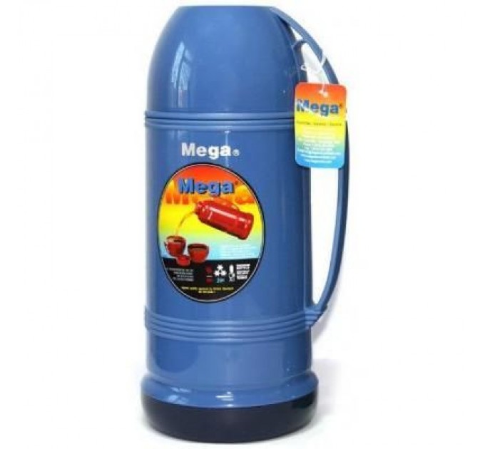 Mega Термос Mega M ЕТ100Т, 1,0 л (0717040381081BLUE)
