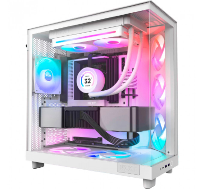 Кулер до корпусу NZXT F240 RGB Core Fan (Single Frame) - White (RF-U24HF-W1)