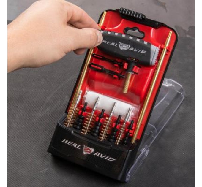 Real Avid Набір для чистки зброї Real Avid Gun Boss Pro Handgun Cleaning Kit (AVGBPRO-P)