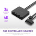Кулер до корпусу NZXT F120RGB Duo - 120mm Dual- (RF-D12SF-B1)