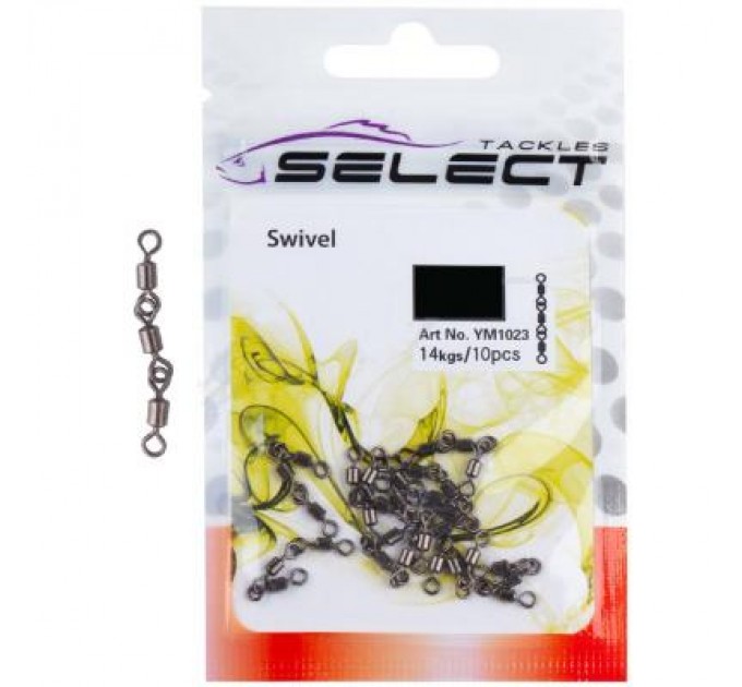 Select Вертлюг Select YM1023 потрійний size 10 10шт/уп (1870.24.22)