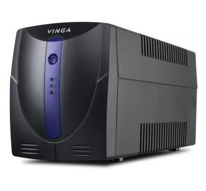 Vinga Пристрій безперебійного живлення Vinga LED 1200VA plastic case (VPE-1200P)