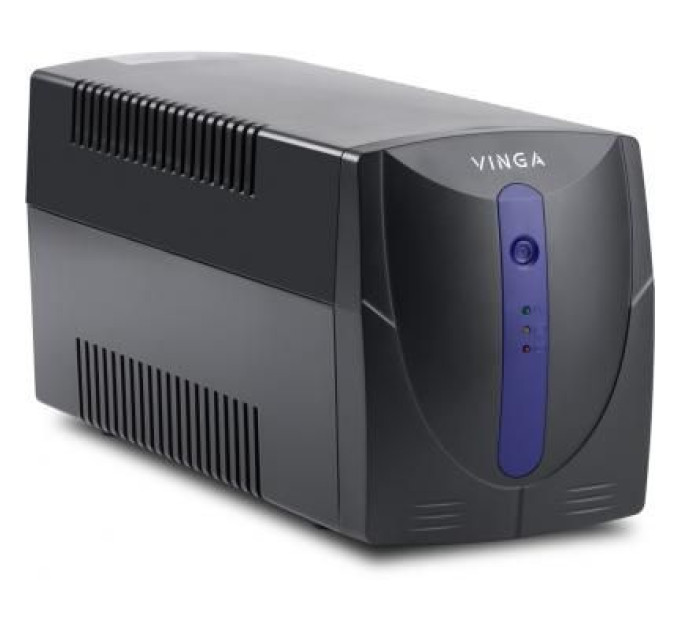 Vinga Пристрій безперебійного живлення Vinga LED 1200VA plastic case (VPE-1200P)