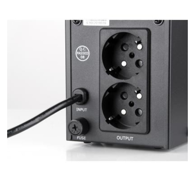Vinga Пристрій безперебійного живлення Vinga LED 600VA metal case (VPE-600M)