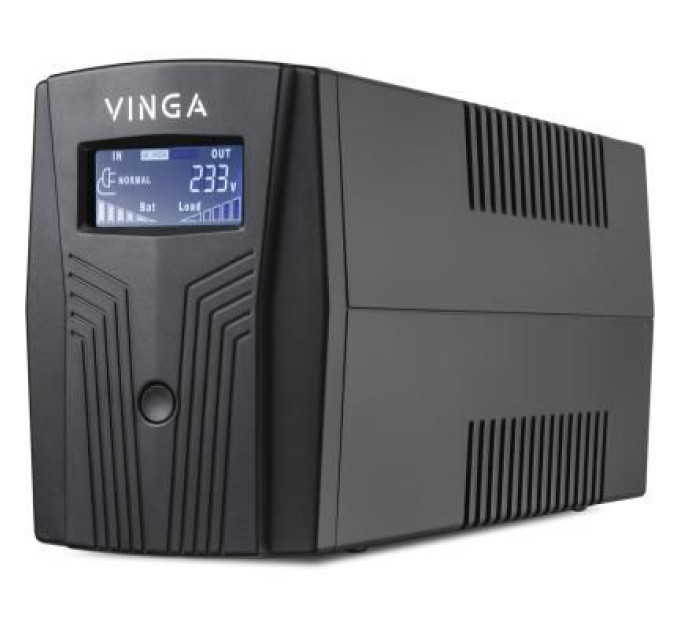 Vinga Пристрій безперебійного живлення Vinga LCD 600VA plastic case (VPC-600P)