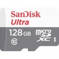 SanDisk Карта пам'яті SanDisk 128GB microSDHC class 10 UHS-I Ultra (SDSQUNR-128G-GN3MA)