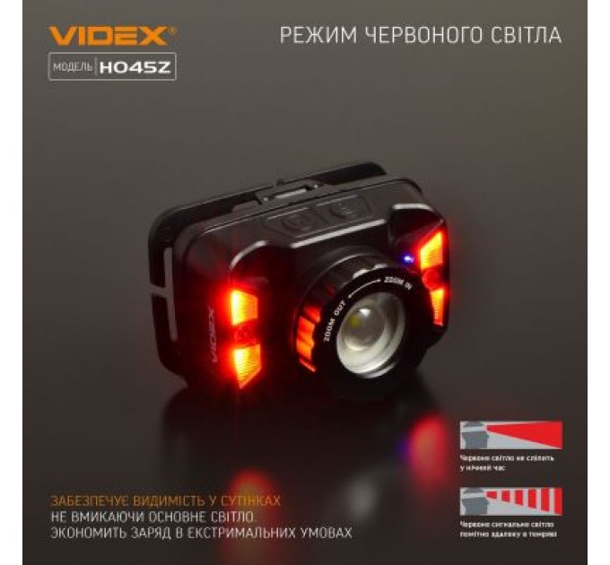 Videx Ліхтар Videx 270Lm 5000K (VLF-H045Z)