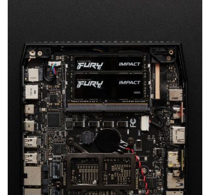 Kingston Fury (ex.HyperX) Модуль пам'яті для ноутбука SoDIMM DDR4 32GB 3200 MHz Fury Impact Kingston Fury (ex.HyperX) (KF432S20IB/32)