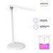 ColorWay Настільна лампа ColorWay 4W with built-in battery 1800 mAh USB in/out 5V*1A, white (CW-DL02B-W)