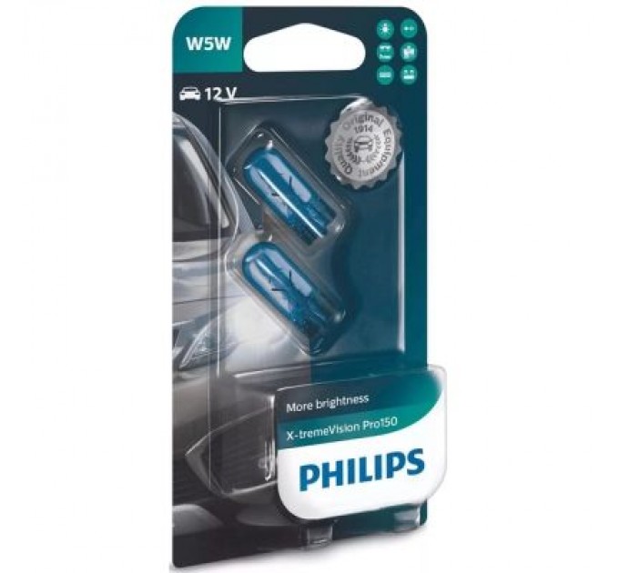 Philips Автолампа Philips 5W (12961XVPB2)