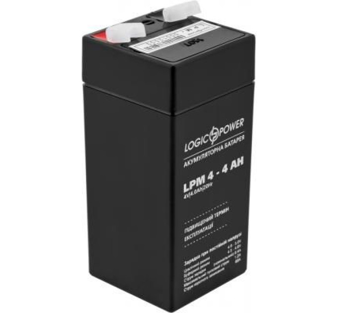 LogicPower Батарея до ДБЖ LogicPower LPM 4В 4 Ач (4135)