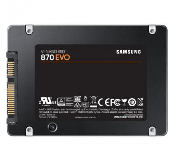 Накопичувач SSD 2.5" 4TB 870 EVO Samsung (MZ-77E4T0BW)