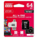 Goodram Карта пам'яті Goodram 64GB microSDXC class 10 UHS-I (M1A4-0640R12)