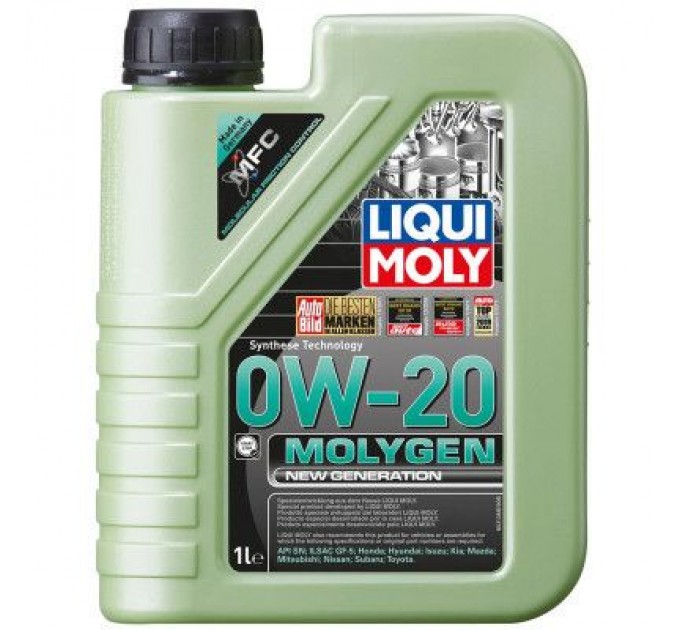 Моторна олива Liqui Moly Molygen New Generation 0W-20 1л (LQ 21356)