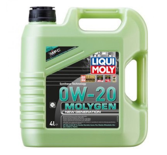 Liqui Moly Моторна олива Liqui Moly Molygen New Generation 0W-20 4л (LQ 21357)