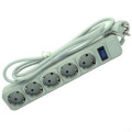 Merlion Мережевий фільтр живлення Merlion 5 розеток, 3 м (G530)