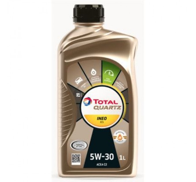 Total Моторна олива Total QUARTZ INEO ECS 5W-30 1л (TL 216633)