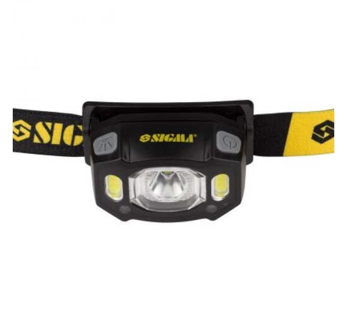 Sigma Ліхтар Sigma LED 300Лм 1200мАч із сенсором (5390231)