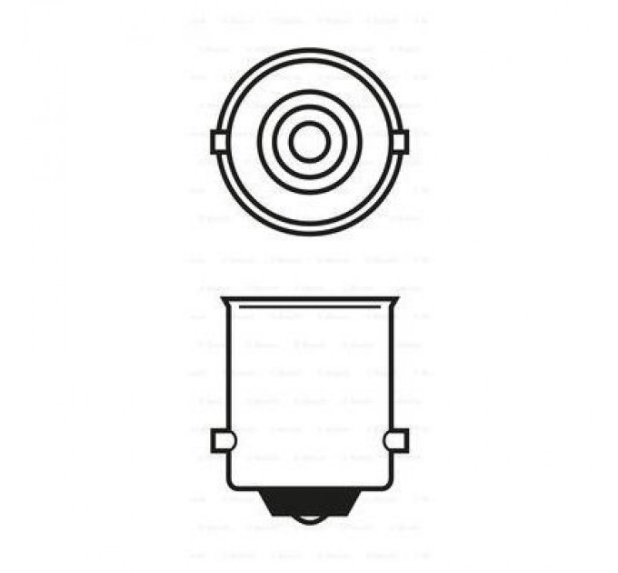 Bosch Автолампа Bosch 21W (1 987 302 201)