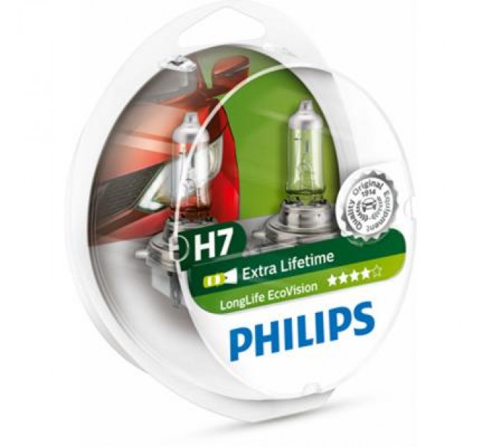 Philips Автолампа Philips галогенова 55W (12972 LLECO S2)