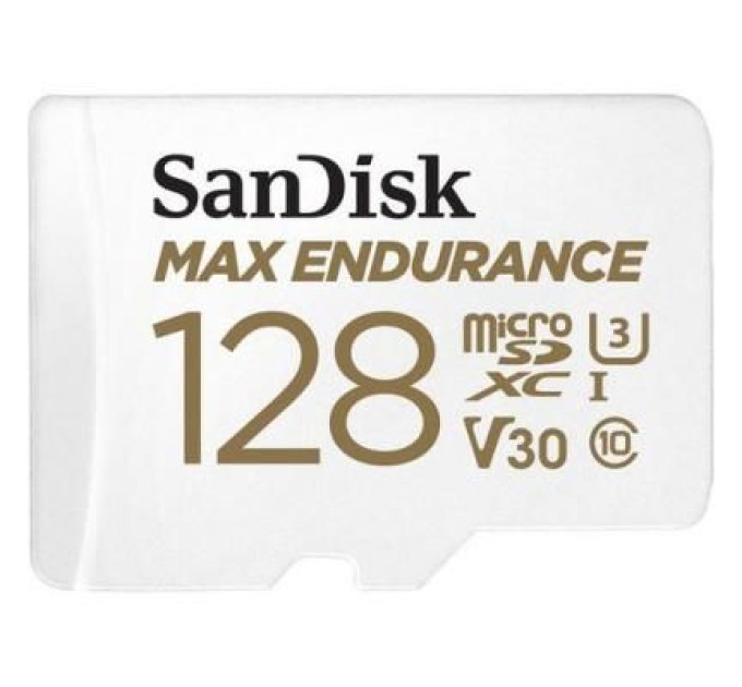 SanDisk Карта пам'яті SanDisk 128GB microSDXC class 10 UHS-I U3 Max Endurance (SDSQQVR-128G-GN6IA)