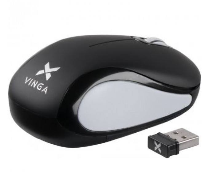 Мишка Vinga MSW-907 black - gray